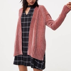 Loft Chenille Soft Split-side Cardigan